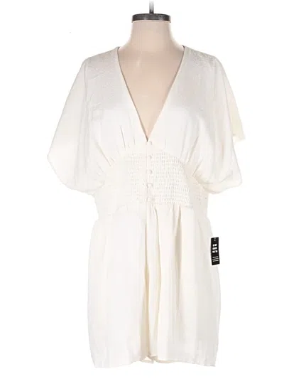 Express Romper In White