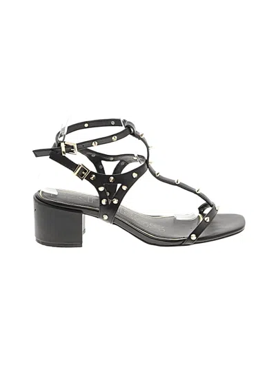 Pre-owned Express Sandals In Black