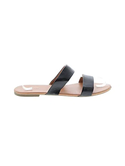 Pre-owned Express Sandals In Black