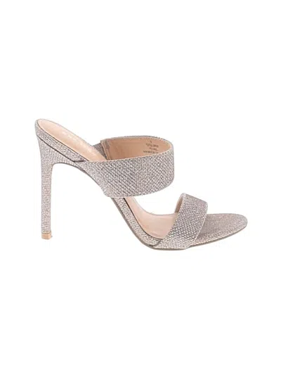 Pre-owned Express Sandals In Silver