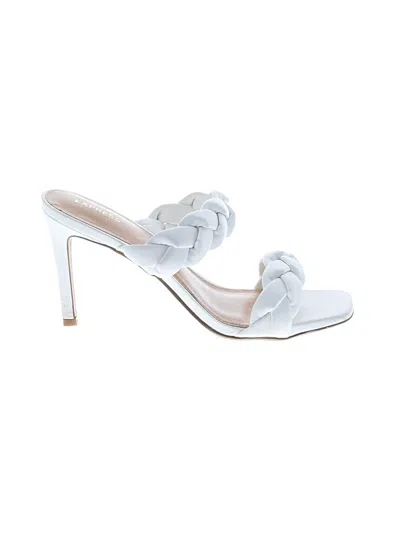 Pre-owned Express Sandals In White