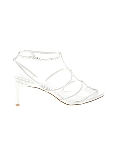 Pre-owned Express Sandals In White