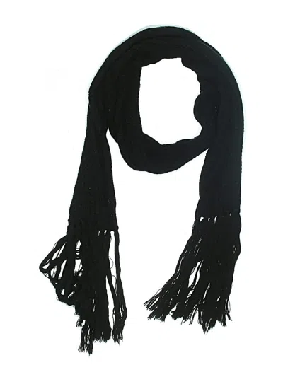 Pre-owned Express Scarf In Black