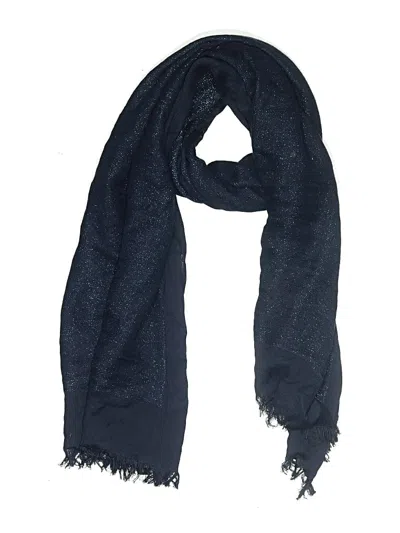 Pre-owned Express Scarf In Blue