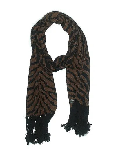 Pre-owned Express Scarf In Brown