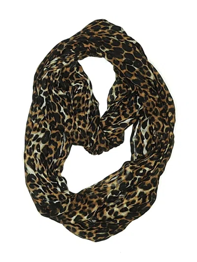 Pre-owned Express Scarf In Brown