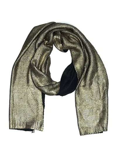 Pre-owned Express Scarf In Gold