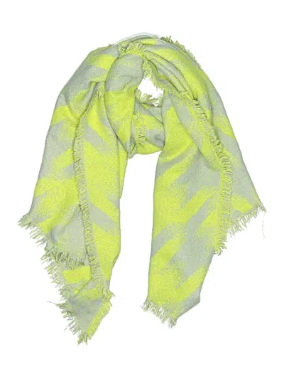 Pre-owned Express Scarf In Green