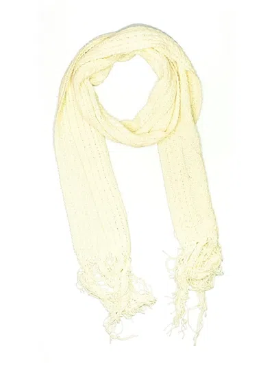 Pre-owned Express Scarf In Ivory
