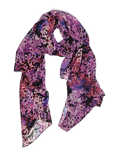 Pre-owned Express Scarf In Purple