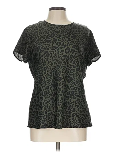 Express Short Sleeve Blouse In Black