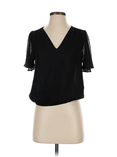 Pre-owned Express Short Sleeve T-shirt In Black