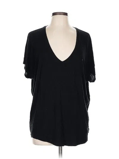 Pre-owned Express Short Sleeve T-shirt In Black