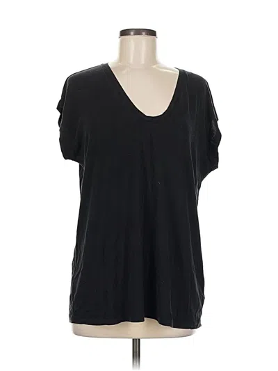 Pre-owned Express Short Sleeve T-shirt In Black