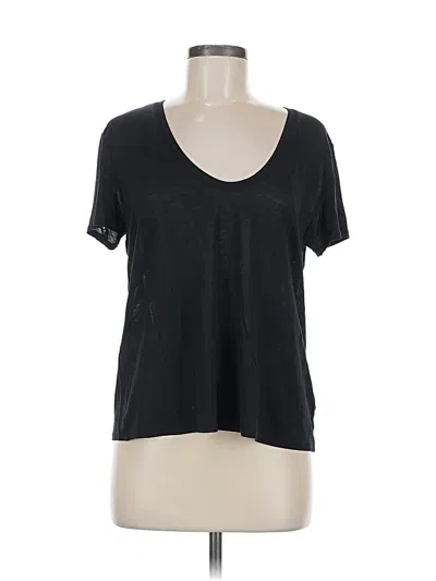 Pre-owned Express Short Sleeve T-shirt In Black