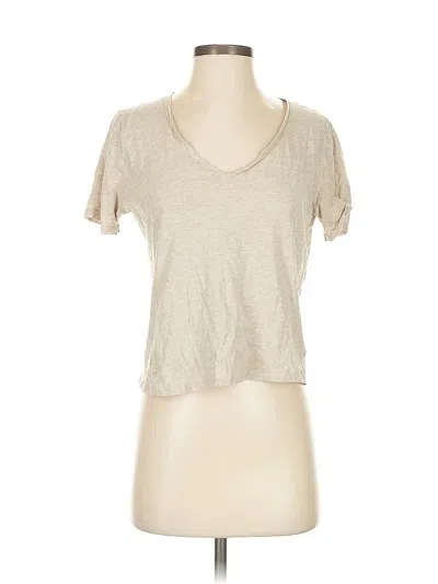 Pre-owned Express Short Sleeve T-shirt In Brown