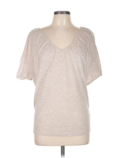 Pre-owned Express Short Sleeve T-shirt In Brown