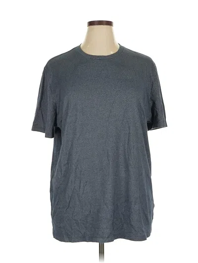 Pre-owned Express Short Sleeve T-shirt In Gray