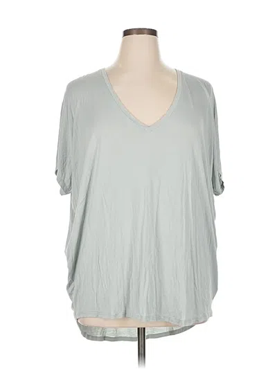 Pre-owned Express Short Sleeve T-shirt In Gray