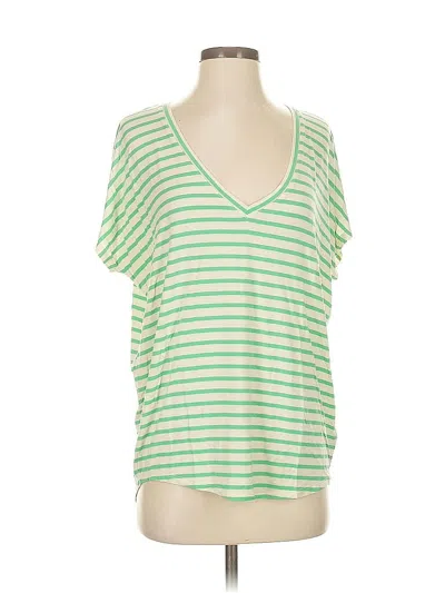 Pre-owned Express Short Sleeve T-shirt In Green