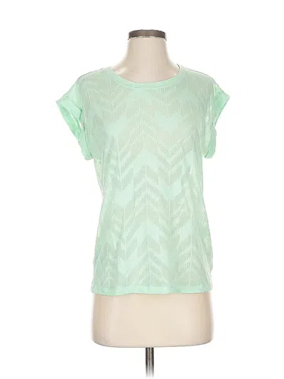 Pre-owned Express Short Sleeve T-shirt In Green