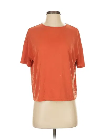 Pre-owned Express Short Sleeve T-shirt In Orange