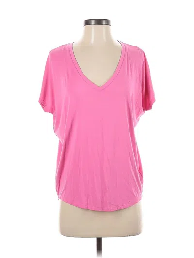 Pre-owned Express Short Sleeve T-shirt In Pink