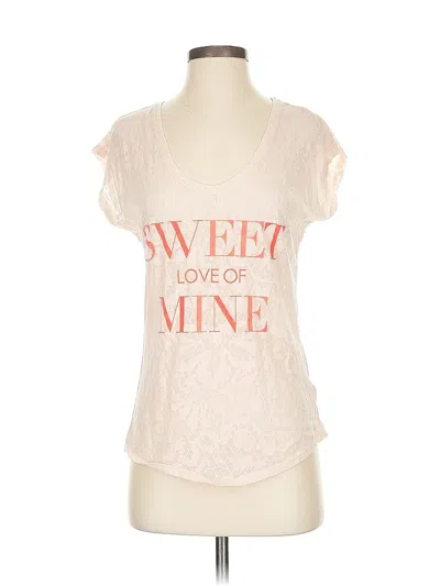 Pre-owned Express Short Sleeve T-shirt In Pink