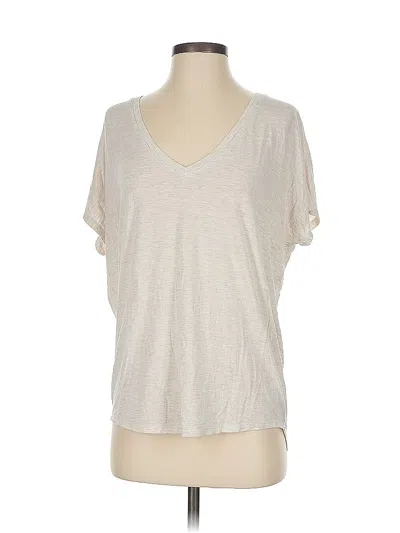 Pre-owned Express Short Sleeve T-shirt In Silver