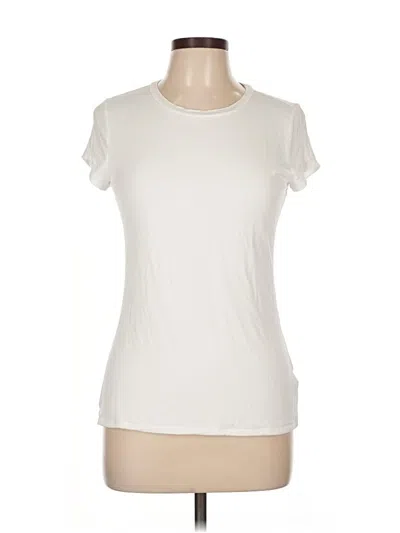 Pre-owned Express Short Sleeve T-shirt In White