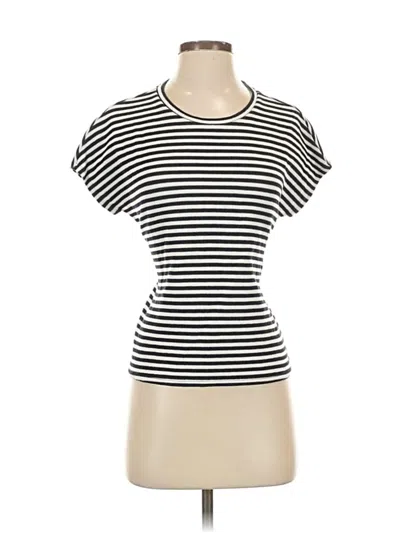 Pre-owned Express Short Sleeve T-shirt In White