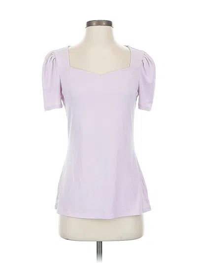 Pre-owned Express Short Sleeve Top Pink Sweetheart Neckline Tops