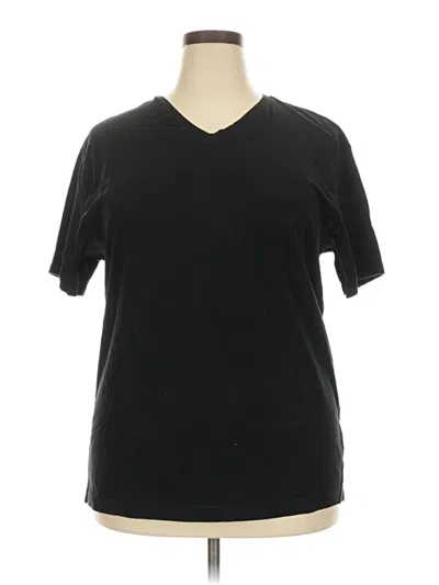 Pre-owned Express Short Sleeve T-shirt In Black