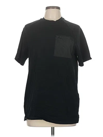 Pre-owned Express Short Sleeve T-shirt In Black