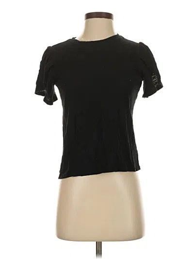 Pre-owned Express Short Sleeve T-shirt In Black