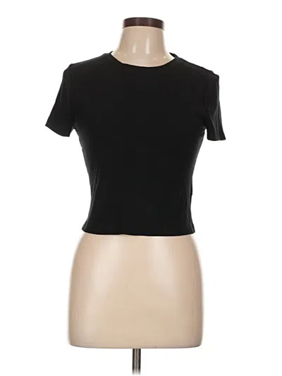Pre-owned Express Short Sleeve T-shirt In Black