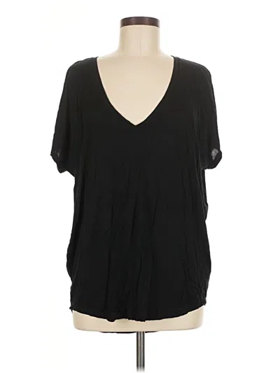 Pre-owned Express Short Sleeve T-shirt In Black