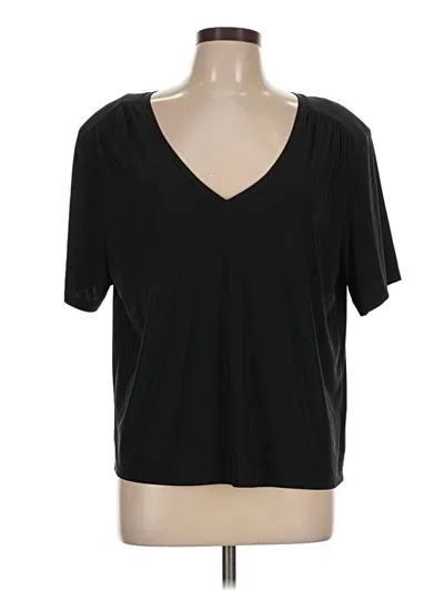 Pre-owned Express Short Sleeve T-shirt In Black