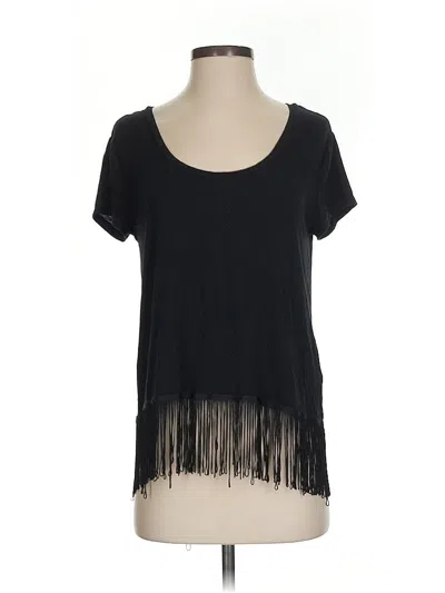 Pre-owned Express Short Sleeve T-shirt In Black