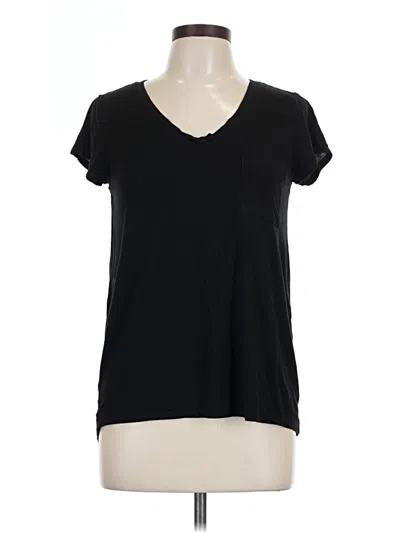 Pre-owned Express Short Sleeve T-shirt In Black