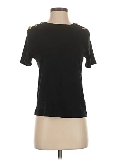 Pre-owned Express Short Sleeve T-shirt In Black
