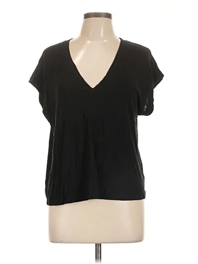 Pre-owned Express Short Sleeve T-shirt In Black