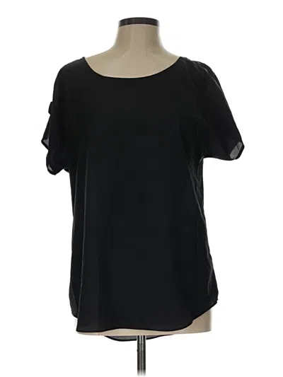 Pre-owned Express Short Sleeve T-shirt In Black
