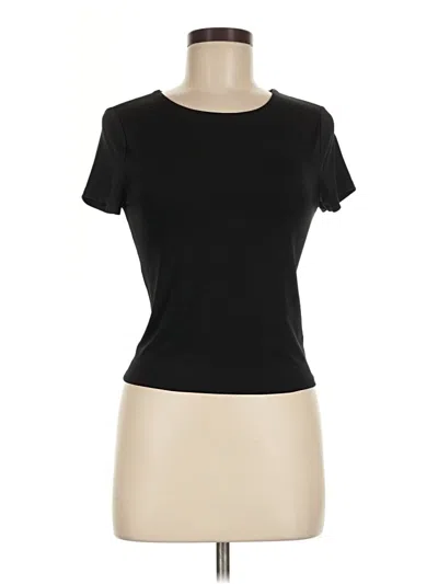 Pre-owned Express Short Sleeve T-shirt In Black