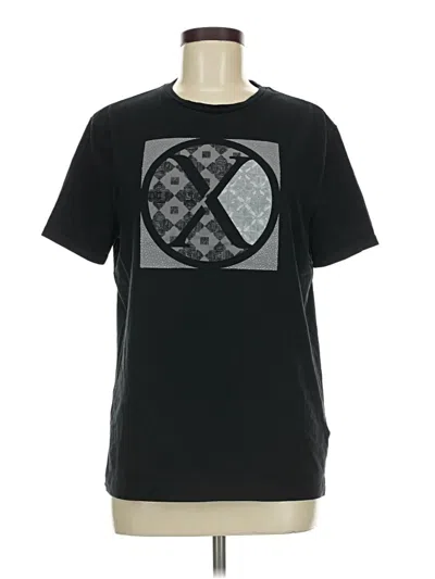 Pre-owned Express Short Sleeve T-shirt In Black