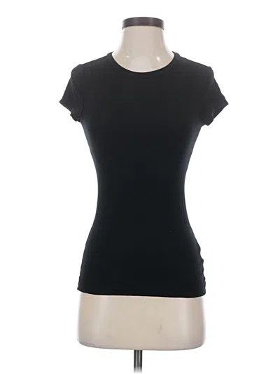 Pre-owned Express Short Sleeve T-shirt In Black