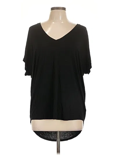 Pre-owned Express Short Sleeve T-shirt In Black