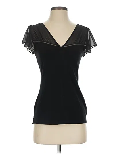 Pre-owned Express Short Sleeve T-shirt In Black