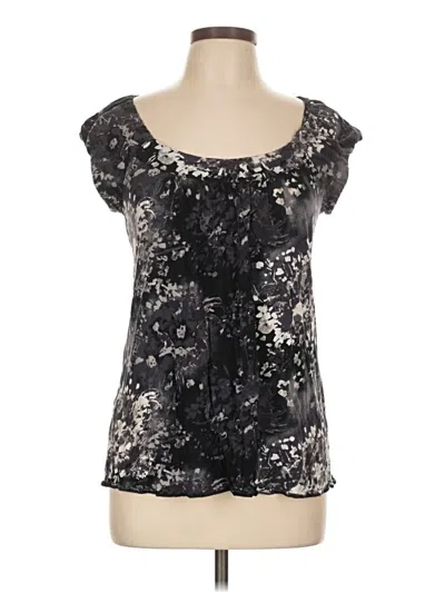 Pre-owned Express Short Sleeve T-shirt In Black