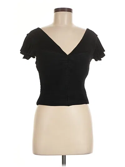 Pre-owned Express Short Sleeve T-shirt In Black